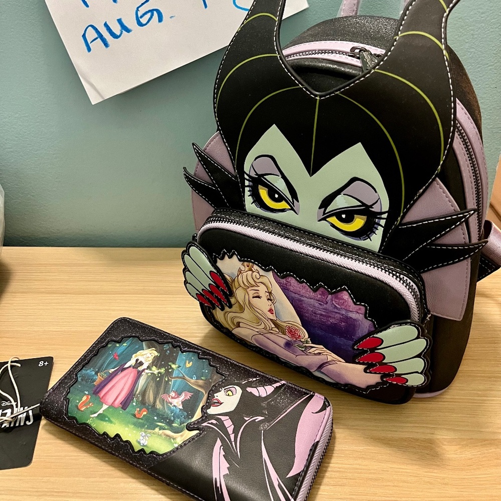 Maleficent Loungefly set